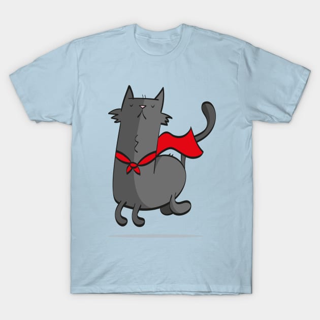 Super Cat T-Shirt by thiagoegg